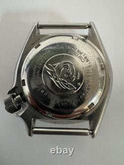Vtg Seiko SQ Divers Watch Men 41mm Black Dial 7548-7000 BROKEN PARTS OR REPAIR