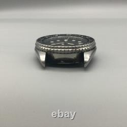 Vtg Seiko SQ Divers Watch Men 41mm Black Dial 7548-7000 BROKEN PARTS OR REPAIR