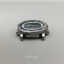 Vtg Seiko Watch Men 38mm Silver Tone A829-6019 BROKEN FOR PARTS OR REPAIR