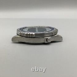 Vtg Seiko Watch Men 38mm Silver Tone A829-6019 BROKEN FOR PARTS OR REPAIR