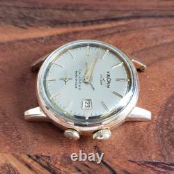 Vulcain Cricket Calendar Mechanical Vintage Alarm Watch, For Parts/Repair (Runs)