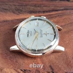 Vulcain Cricket Calendar Mechanical Vintage Alarm Watch, For Parts/Repair (Runs)
