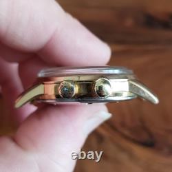 Vulcain Cricket Calendar Mechanical Vintage Alarm Watch, For Parts/Repair (Runs)