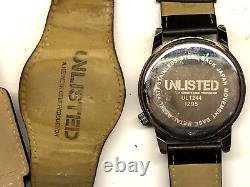 WATCHES KENNETH COLE UNLISTED preowned 7 ct lot men's -repair or parts