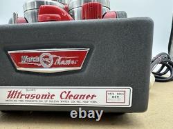 WATCHMASTER Ultrasonic Cleaning Machine for Parts/Repair Powers On Not Tested