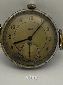 WW2 SOVIET 1946 Wrist Watch -ZIM- For parts. Collectibles. Men'watches, antique