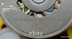 Wakmann Regatta 9804 Chronograph Lemania 1341 Movement Free USA Shipping