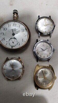 Waltham Watch Lot For Parts See Description