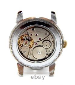 Watch GIRARD PERREGAUX Hand Winding Art Deco 1950c Men Not Working Needs Review