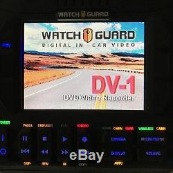 Watch Guard DV-1B Direct To DVD Video System WatchGuard Dash Cam With Accessories