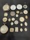 Watch Lot Movements Dials Parts Repair Bulova Elgin Waltham Accutron