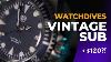 Watchdives Vintage Sub Is Crazy Good For 120 Wd79090 Review