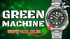 Watchdives Wd6105 Green Is A Stunning Willard Homage