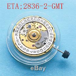 Watches for Parts, ETA 2836-2 Automatic GMT New Mechanical Movement-GMT002