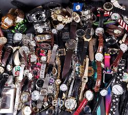 Watches lot vintage mod designer REPAIR PARTS OR WEAR 101 pcs estate