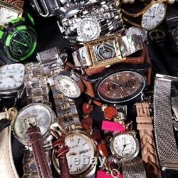 Watches lot vintage mod designer REPAIR PARTS OR WEAR 101 pcs estate