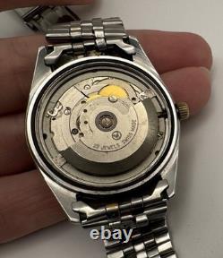 West End Sowan Automatic 25 Jewels ETA 2834-2 Day Date Watch Not Working