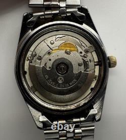 West End Sowan Automatic 25 Jewels ETA 2834-2 Day Date Watch Not Working