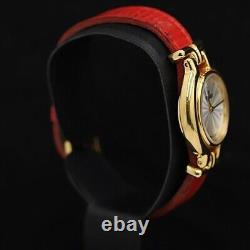 WithBox Fendi 640L quartz watch Gold change 5 belt Not tested For Parts Read