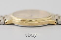 Working! Needs Repair Vintage 1984 OMEGA De Ville Cal. 1430 Qz Gold 31mm Men's