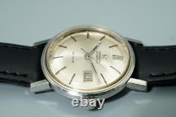 Working for Parts Vintage OMEGA De Ville AT Silver Dial Round 27mm Women Watch