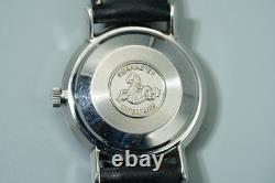 Working for Parts Vintage OMEGA De Ville AT Silver Dial Round 27mm Women Watch