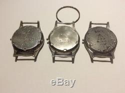 Www W. W. W Record Lemania Military Watches For Parts Or Projects