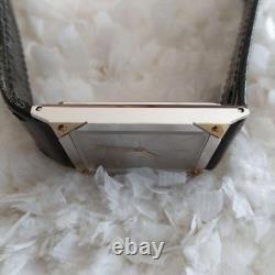 Yves Saint Laurent Citizen Unisex Quartz Watch Gold Silver Rare For parts as is