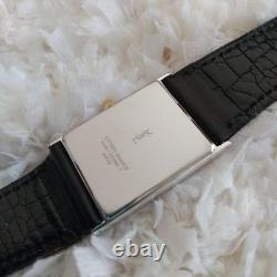 Yves Saint Laurent Citizen Unisex Quartz Watch Gold Silver Rare For parts as is