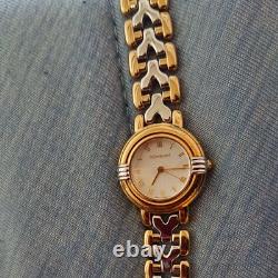 Yves Saint Laurent Ladies Watch Not Working For Parts Gold Tone Vintage Only