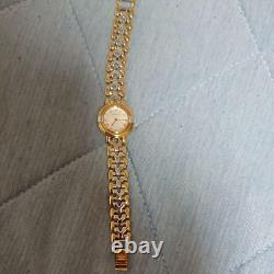 Yves Saint Laurent Ladies Watch Not Working For Parts Gold Tone Vintage Only