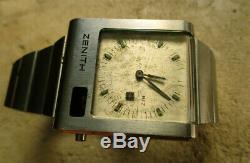ZENITH WATCH FUTUR TIME COMMAND For Spare Parts