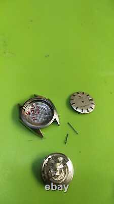ZODIAC OLYMPOS Automatic Cal 70-72 WATCH Used NOT Working FOR PARTS