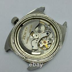 Zenith 2562 Automatic GR 720001 Vintage Men's Watch For Parts ADR115NRZ15