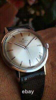 Zenith 3400 stellina vintage Watch Swiss made. Montre, Uhr, Reloj